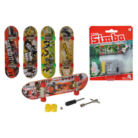 Finger Skateboard, 6-sort. Sortiert, keine Auswahl möglich