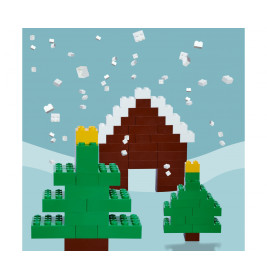 Simba BLOX Bausteine 40 grüne 8er Steine in Dose – Kreativspielzeug ab 3 Jahren