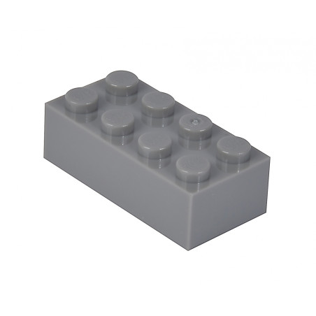 Simba BLOX Bausteine 40 graue 8er Steine in Dose – Kreativspielzeug ab 3 Jahren