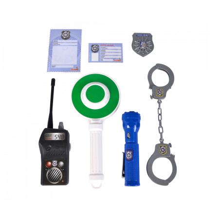 Simba Verkehrspolizei Einsatzset 7-tlg. – Perfekt für Rollenspiele | Kinder ab 3 Jahren