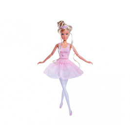 Steffi Love Dancing Ballerina Puppe – 29cm mit drehbarem Rock & Tierfreund