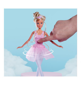 Steffi Love Dancing Ballerina Puppe – 29cm mit drehbarem Rock & Tierfreund