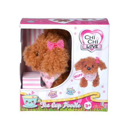 Chi Chi Love Tea Cup Poodle Puppy Simba Toys – Interaktiver Spielhund