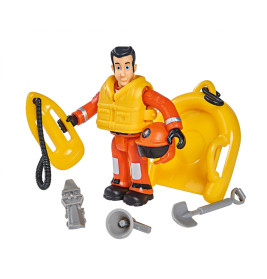 Feuerwehrmann Sam Juno Jet Ski mit Figur – Schwimmfähiges Spielzeug von Simba | ab 3 Jahren