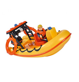 Feuerwehrmann Sam Neptune Boot schwimmfähig mit Penny Figur | Simba Toys