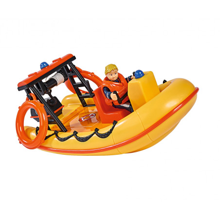 Feuerwehrmann Sam Neptune Boot schwimmfähig mit Penny Figur | Simba Toys