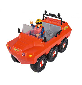 Simba Feuerwehrmann Sam Hydrus – schwimmfähiges Rettungsfahrzeug mit Figur für Kinder ab 3 Jahren