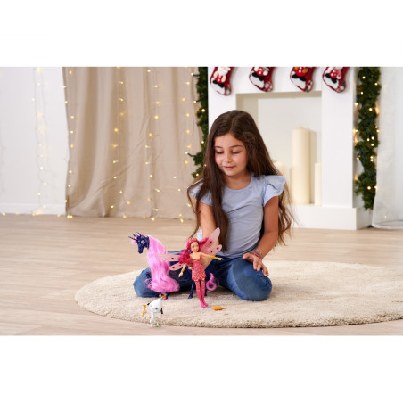 Simba Toys Mia and Me Ankleidepuppe Mia & Phuddle – 23 cm mit Zubehör
