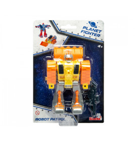 Simba Planet Fighter Space Bot Pro – Verwandlungsroboter & Flugzeug/Bagger, sortiert ab 4 J.