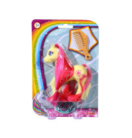 Simba Sweet Pony 14cm – Fantastische Mähne zum Frisieren! Inkl. Kamm. Für Kinder ab 3 Jahren!
