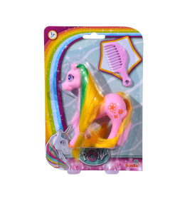 Simba Sweet Pony 14cm – Fantastische Mähne zum Frisieren! Inkl. Kamm. Für Kinder ab 3 Jahren!