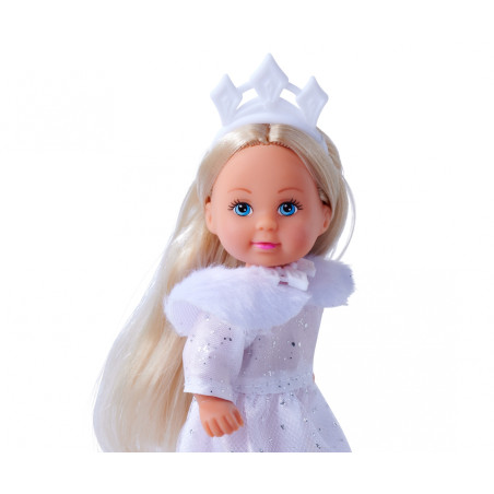 Simba Evi Love Dream Princess Puppe – Zauberhaftes Winterkleid & Fell-Stola