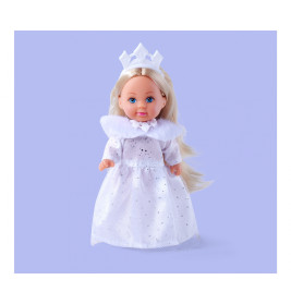 Simba Evi Love Dream Princess Puppe – Zauberhaftes Winterkleid & Fell-Stola
