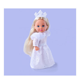Simba Evi Love Dream Princess Puppe – Zauberhaftes Winterkleid & Fell-Stola