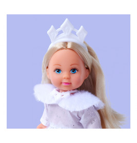 Simba Evi Love Dream Princess Puppe – Zauberhaftes Winterkleid & Fell-Stola