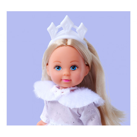 Simba Evi Love Dream Princess Puppe – Zauberhaftes Winterkleid & Fell-Stola