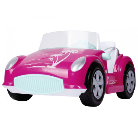 Simba Steffi LOVE Beach Car Cabrio mit Puppe & Sommeroutfit | Für Kinder ab 3 Jahren