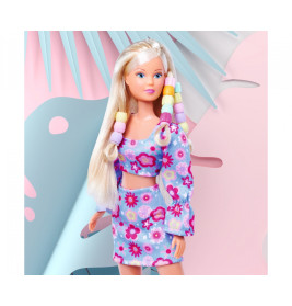 Steffi Love Hair Beads Puppe: Haarstyling Set mit Perlen für Kinder | Simba Toys