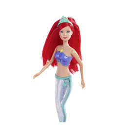 Steffi Lovie Sparkle Mermaid Puppe mit Regenbogen-Lichtfunktion – 39 cm