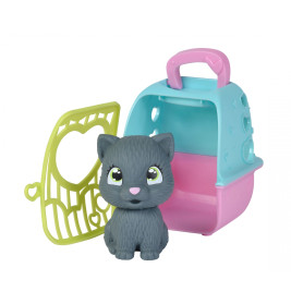 Simba Pamper Petz Mini Tierchen mit Transportbox – Überraschung Hund, Katze oder Hase Kinder