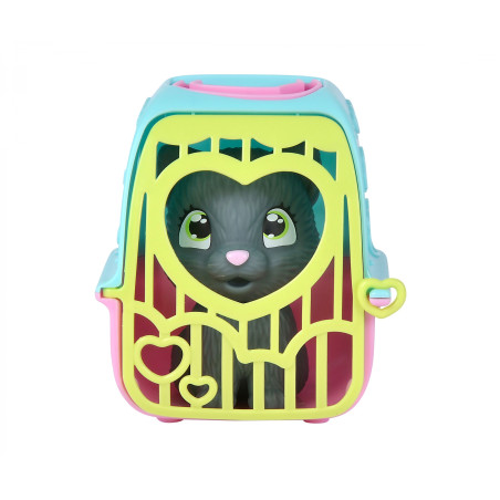 Simba Pamper Petz Mini Tierchen mit Transportbox – Überraschung Hund, Katze oder Hase Kinder