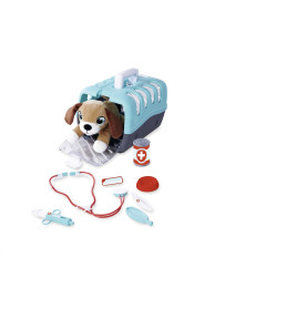 Simba Toys Tierarztkoffer für Kinder – Spiel Doktor Set mit Plüschhund & Zubehör | Geschenkidee