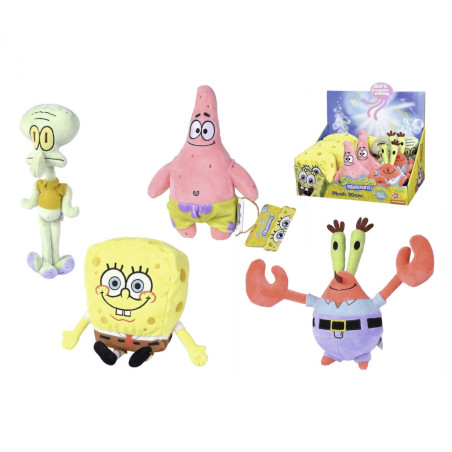 SpongeBob Schwammkopf Plüschfiguren Set 20cm – recyceltes Material