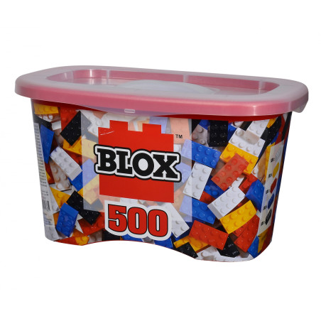 Blox Bausteine Container 500 Teile – kompatibel & Made in Italy