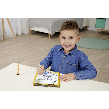 Simba Water Pen Safari Malbuch – Magisch Malen ohne Kleckern (Wiederverwendbar)