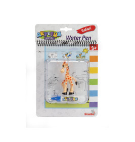 Simba Water Pen Safari Malbuch – Magisch Malen ohne Kleckern (Wiederverwendbar)