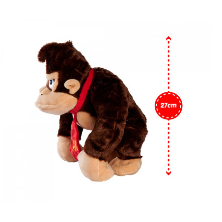 SUMA Donkey Kong Plüschtier 27cm – Original Super Mario Kuscheltier