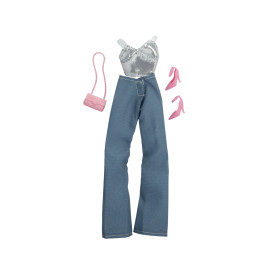 Simba SL Jeans & Glitter Fashion Set – Puppenkleidung für 29cm Ankleidepuppen