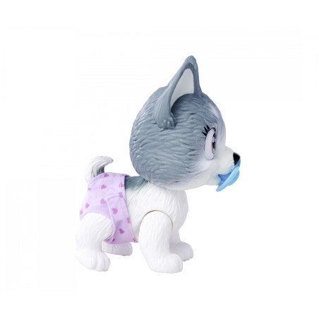 Pamper Petz Husky Welpe zum Adopteren – Interaktiv mit Windel-Farbwechsel & Überraschungen