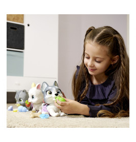 Pamper Petz Husky Welpe zum Adopteren – Interaktiv mit Windel-Farbwechsel & Überraschungen