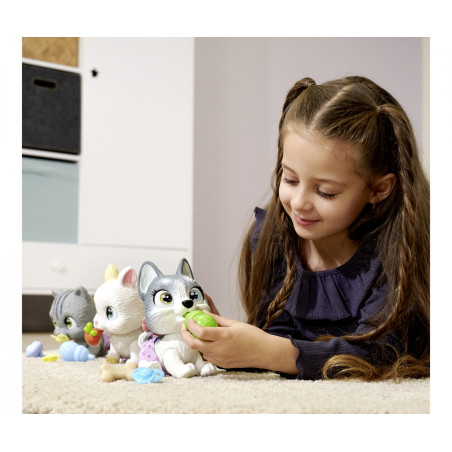 Pamper Petz Husky Welpe zum Adopteren – Interaktiv mit Windel-Farbwechsel & Überraschungen