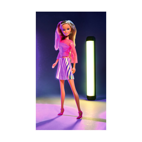 Simba Steffi LOVE Neon Style Ankleidepuppe | Trendy Neon Outfits für Modefans ab 3 Jahren