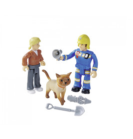 Feuerwehrmann Sam Figuren Doppelpack – 2 Charaktere & Zubehör