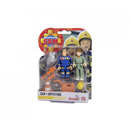 Feuerwehrmann Sam Figuren Doppelpack – 2 Charaktere & Zubehör