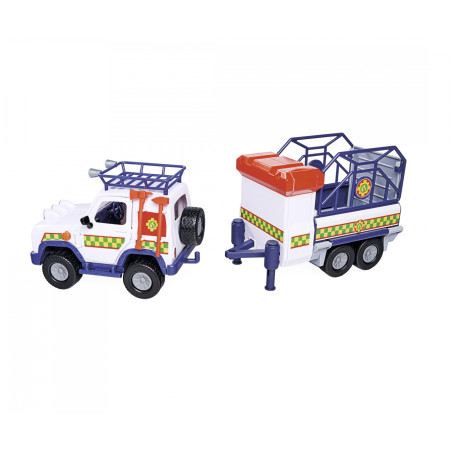 Feuerwehrmann Sam Tierambulanz Set mit Lizzie und Zubehör | Simba Toys