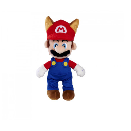 Simba Super Mario Waschbär Mario Plüschtier 30cm – Kuschelfigur