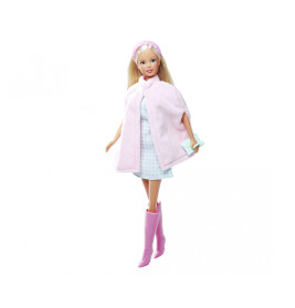 Steffi Love Puppe: Cape Fashion mit Plüsch-Cape und Accessoires