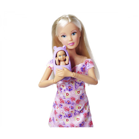 Steffi Love Hello Baby Puppe – Schwangerschaft & Babyglück erleben