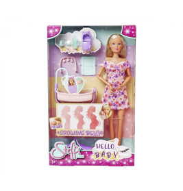 Steffi Love Hello Baby Puppe – Schwangerschaft & Babyglück erleben