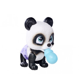 Pamper Petz Panda Baby Figur – Trink- & Nässfunktion, Magische Pfote – Simba Toys