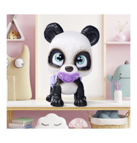 Pamper Petz Panda Baby Figur – Trink- & Nässfunktion, Magische Pfote – Simba Toys