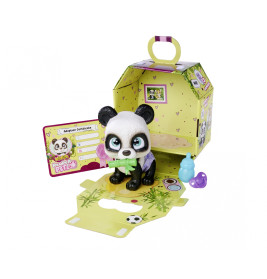 Pamper Petz Panda Baby Figur – Trink- & Nässfunktion, Magische Pfote – Simba Toys