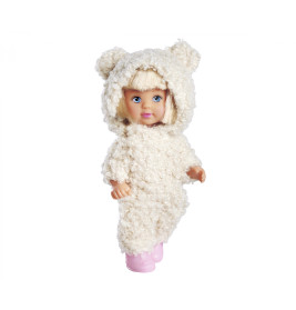 Simba Evi Love Cute Teddy Puppe: 12 cm mit weichem Teddy-Einteiler | Simba 105733684