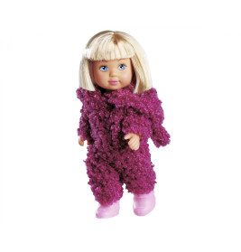 Simba Evi Love Cute Teddy Puppe: 12 cm mit weichem Teddy-Einteiler | Simba 105733684