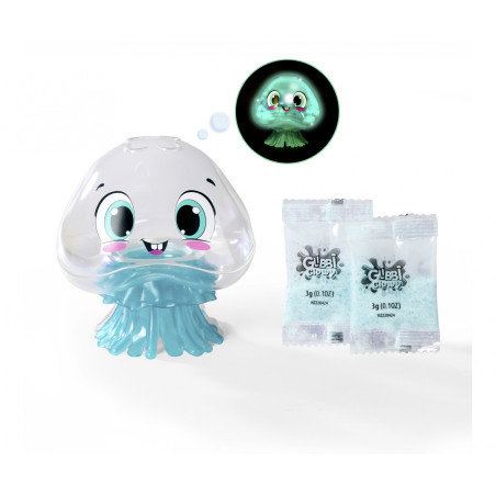 Simba Glibbi Glowy Qualle – Magischer Leuchtschleim für Badespaß & Spiel