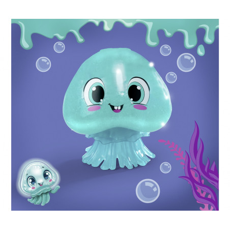 Simba Glibbi Glowy Qualle – Magischer Leuchtschleim für Badespaß & Spiel